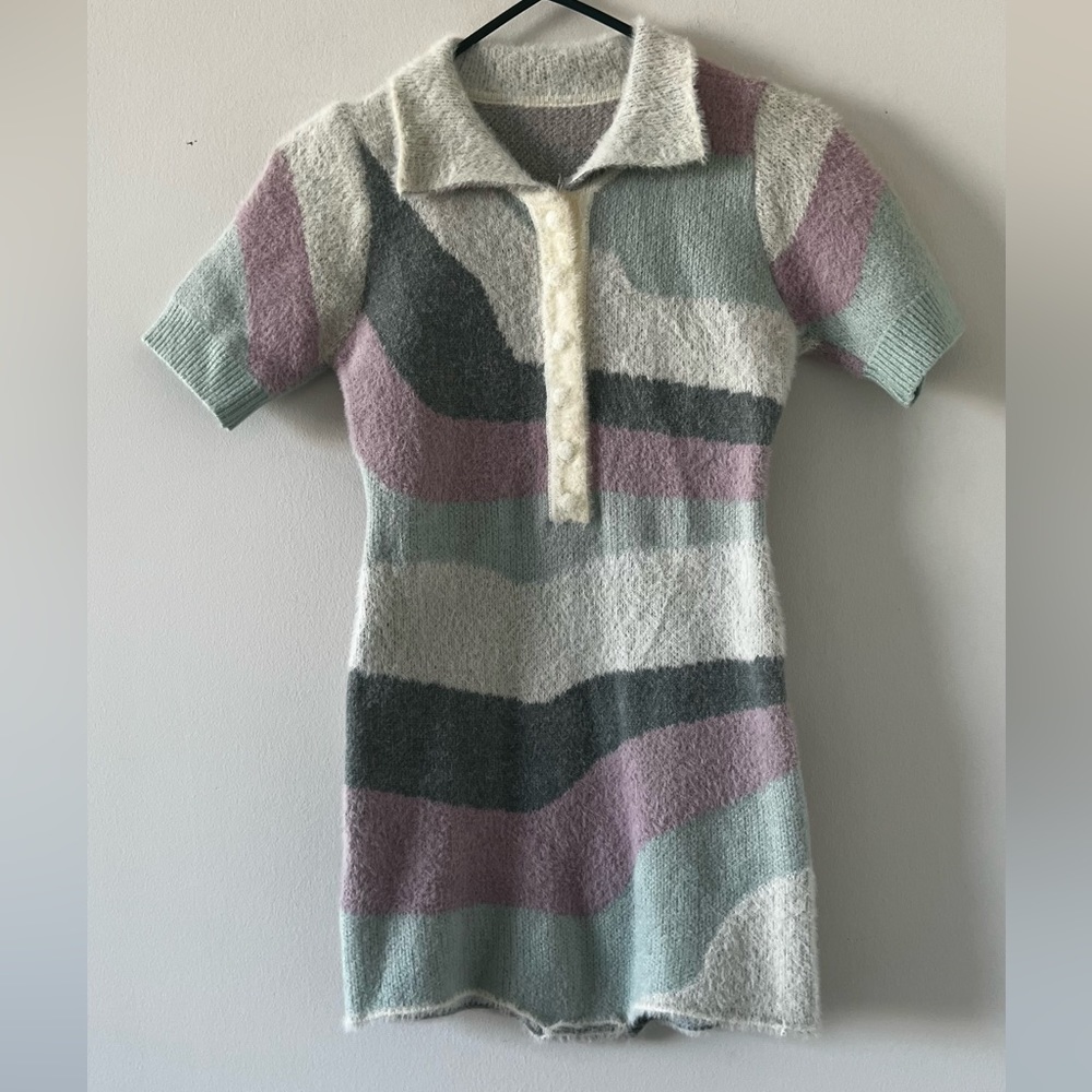 House of Sunny Multi Colored Romper in Small